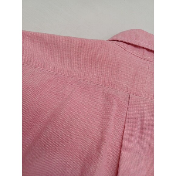 Ralph Lauren Mens Shirt  Sz 4 Pink Oxford Classic Fit Long Sleeve Button Down - Picture 10 of 12